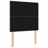 Height-Adjustable Headboard Dark Grey 80 cm Fabric - Rear View
