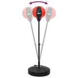 Punching Ball Set with Gloves and Pump Adjustable Height 81-122 cm