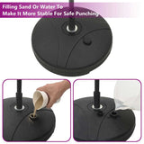 Punching Ball Set with Gloves and Pump Adjustable Height 81-122 cm - 45-Degree Angle