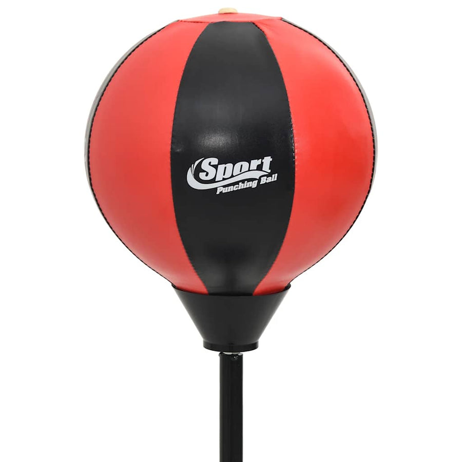 Punching Ball Set with Gloves&Pump Adjustable Height 81-122 cm