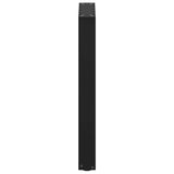 Dining Table Legs U-Shaped 2 pcs Black 50x(72-73) cm Steel