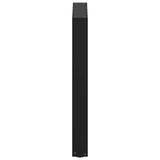 Dining Table Legs U-Shaped 2 pcs Black 70x(72-73) cm Steel