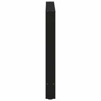 Dining Table Legs Black 2 pcs 80x(72-73) cm Steel