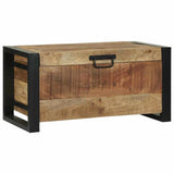 Storage Chests Brown 60 x 30 x 30 cm Solid Mango wood - Top-Down View