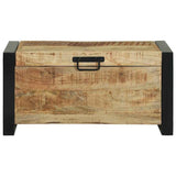 Storage Chests Brown 60 x 30 x 30 cm Solid Mango wood - 45-Degree Angle