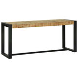 Bench Solid Mango Wood - Front View