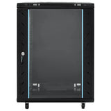 15U Network Cabinet 19" IP20 Black 60x45x86 cm