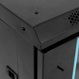 15U Network Cabinet 19" IP20 Black 60x45x86 cm