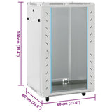18U Network Cabinet 19