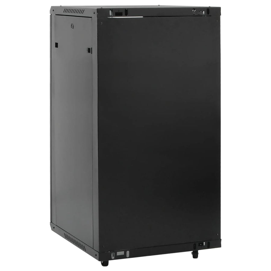 22U Network Cabinet 19" IP20 Black 60x60x120 cm