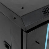 22U Network Cabinet 19" IP20 Black 60x60x120 cm