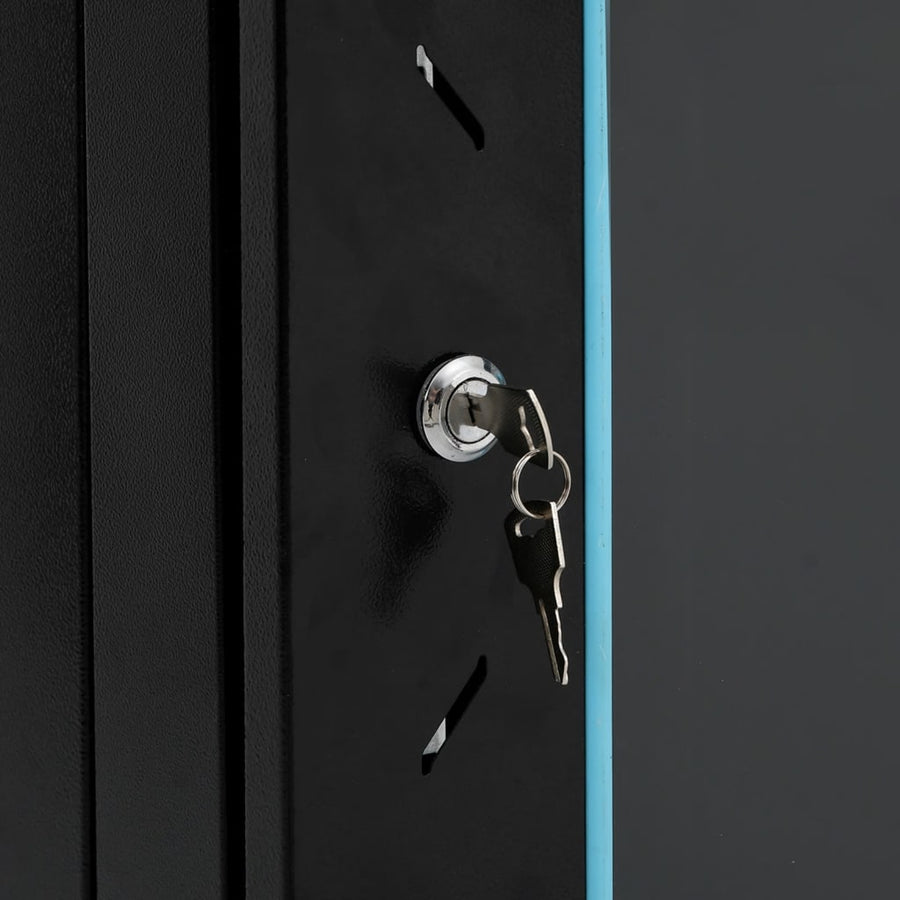 22U Network Cabinet 19" IP20 Black 60x60x120 cm
