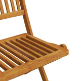 5 Piece Garden Dining Set Solid Wood Eucalyptus - Extra Image