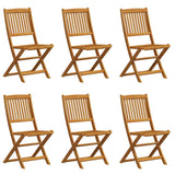 7 Piece Garden Dining Set Solid Wood Eucalyptus