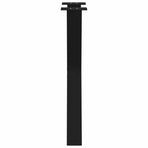 Dining Table Legs X-Shaped 2 pcs Black 60x(72-73) cm Steel