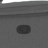Massage Recliner Chair Dark Grey Fabric