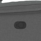 Massage Recliner Chair Dark Grey Fabric - Extra Image