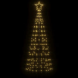 LED Christmas Tree with Spikes 220 LEDs Warm White 180 cm