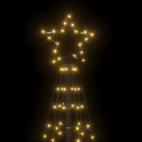 LED Christmas Tree with Spikes 220 LEDs Warm White 180 cm