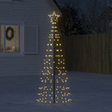 LED Christmas Tree with Spikes 220 LEDs Warm White 180 cm