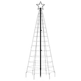 LED Christmas Tree with Spikes 220 LEDs Cold White 180 cm
