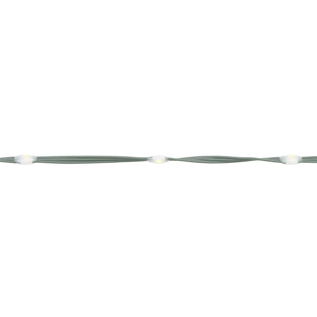 LED Christmas Tree with Spikes 220 LEDs Cold White 180 cm