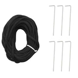 LED Christmas Tree with Spikes 220 LEDs Cold White 180 cm - Low Angle