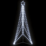 LED Christmas Tree 363 LEDs Cold White 182 cm