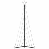 LED Christmas Tree 339 LEDs Cold White 182 cm - 45-Degree Angle