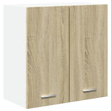 4 Piece Kitchen Cabinet Set Lyon Sonoma Oak Engineered Wood - 45-Degree Angle