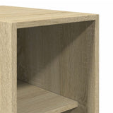 Wardrobe Sonoma Oak 30x50x200 cm Engineered Wood - Close-Up Angle