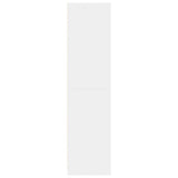 Wardrobe White 50x50x200 cm Engineered Wood