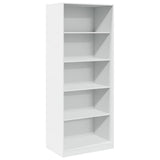 Wardrobe White 80x50x200 cm Engineered Wood