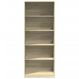Wardrobe Sonoma Oak 80x50x200 cm Engineered Wood