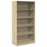 Wardrobe Sonoma Oak 100x50x200 cm Engineered Wood - Front View