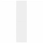 Wardrobe White 80x50x200 cm Engineered Wood