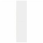 Wardrobe White 50x50x200 cm Engineered Wood