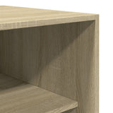 Wardrobe Sonoma Oak 100x50x200 cm Engineered Wood - Close-Up Angle