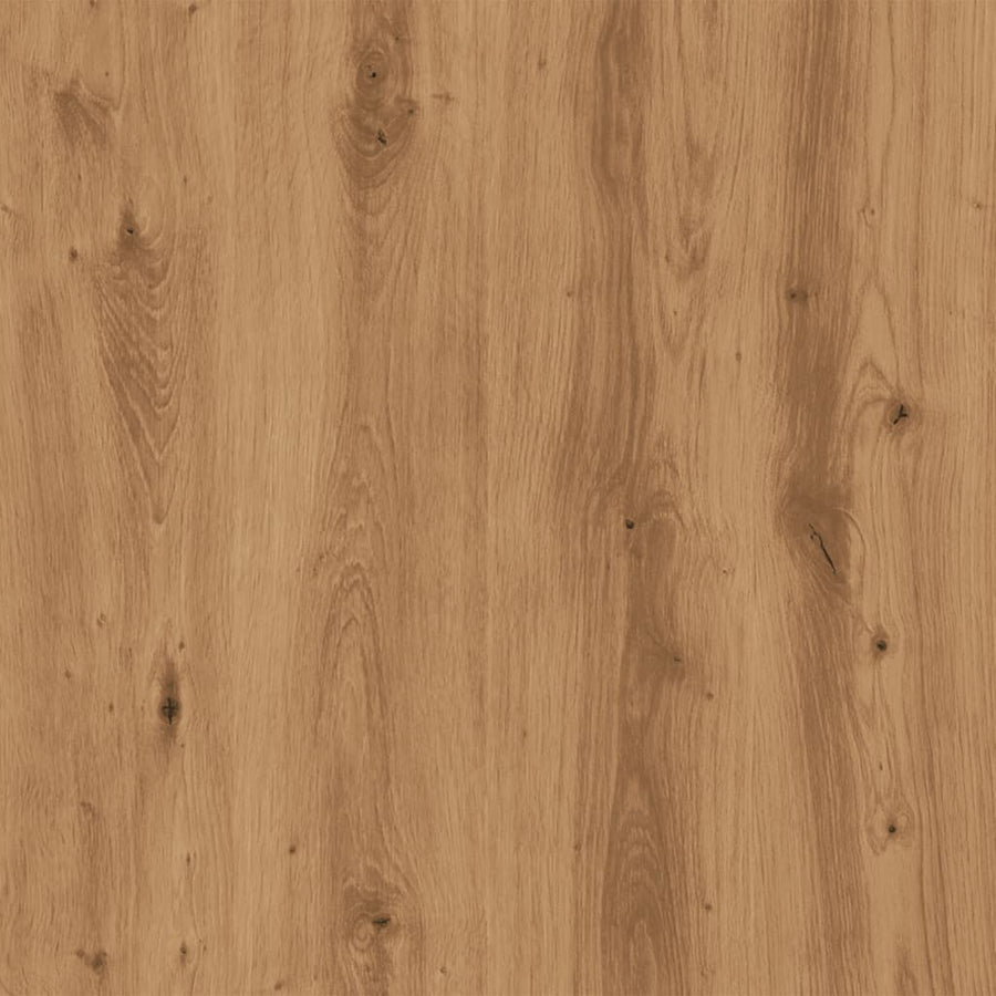 Corner Bookcase 4-Tier Artisian Oak 85x85x140cm Engineered Wood