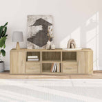 Corner Cabinet Sonoma Oak 160x40x45 cm Engineered Wood