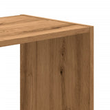 Bookcase Artisian Oak 102x32x108 cm Engineered Wood - Close-Up Angle