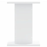 Plant Stands 2 pcs White 30x30x40 cm Engineered Wood
