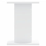 Plant Stands 2 pcs White 30x30x40 cm Engineered Wood