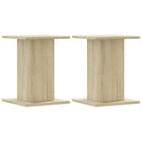 Plant Stands 2 pcs Sonoma Oak 30x30x40 cm Engineered Wood