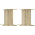 Plant Stands 2 pcs Sonoma Oak 30x30x40 cm Engineered Wood