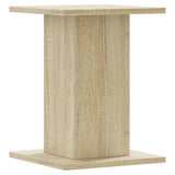 Plant Stands 2 pcs Sonoma Oak 30x30x40 cm Engineered Wood - Rear View