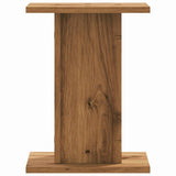 Plant Stands 2 pcs Artisian Oak 30x30x40 cm Engineered Wood - Top-Down View
