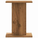 Plant Stands 2 pcs Artisian Oak 30x30x40 cm Engineered Wood - Close-Up Angle