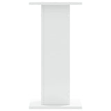 Plant Stands 2 pcs White 30x30x60 cm Engineered Wood
