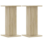 Plant Stands 2 pcs Sonoma Oak 30x30x60 cm Engineered Wood